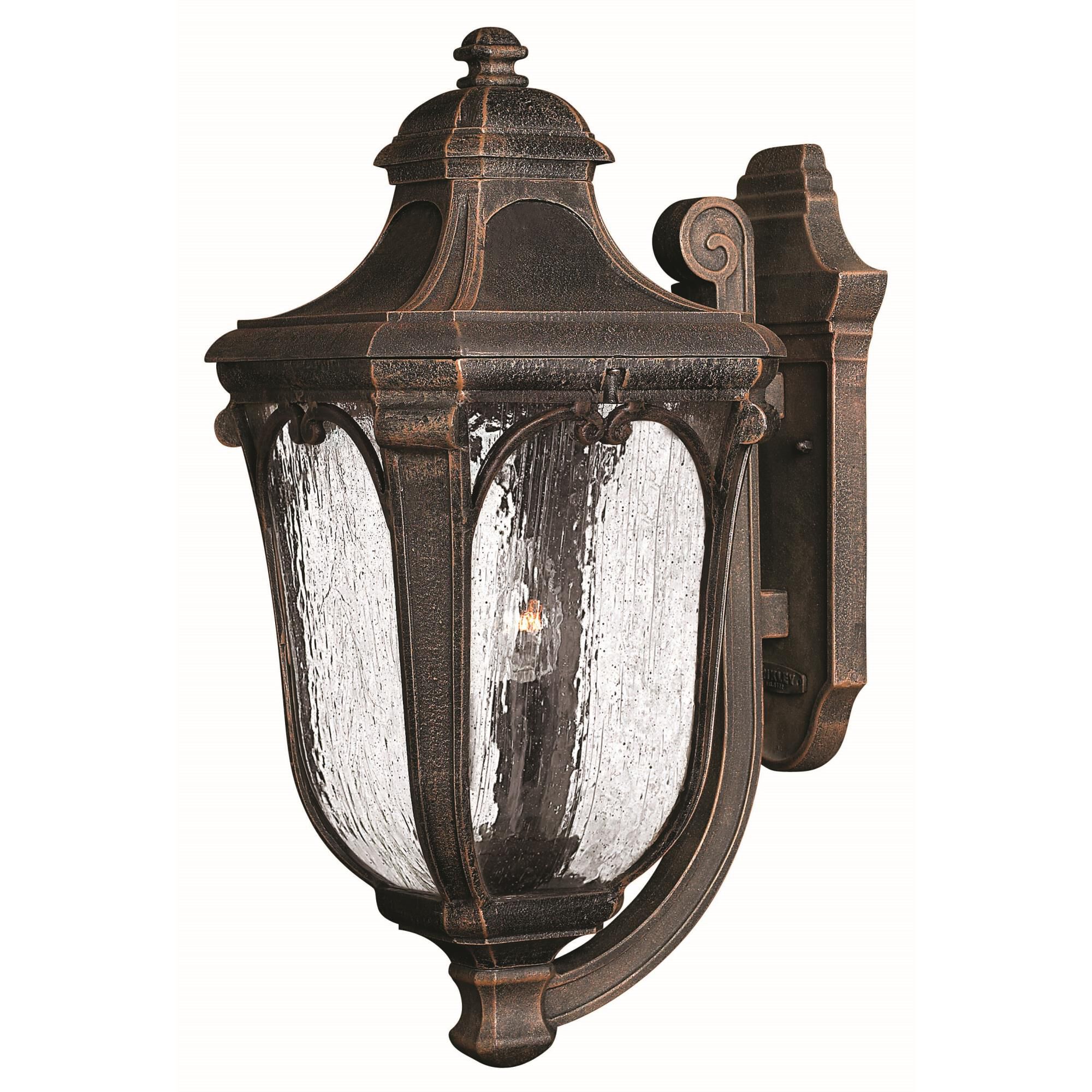 Trafalgar 22 Inch Tall 3 Light Outdoor Wall Light by Hinkley Lighting - Clearance